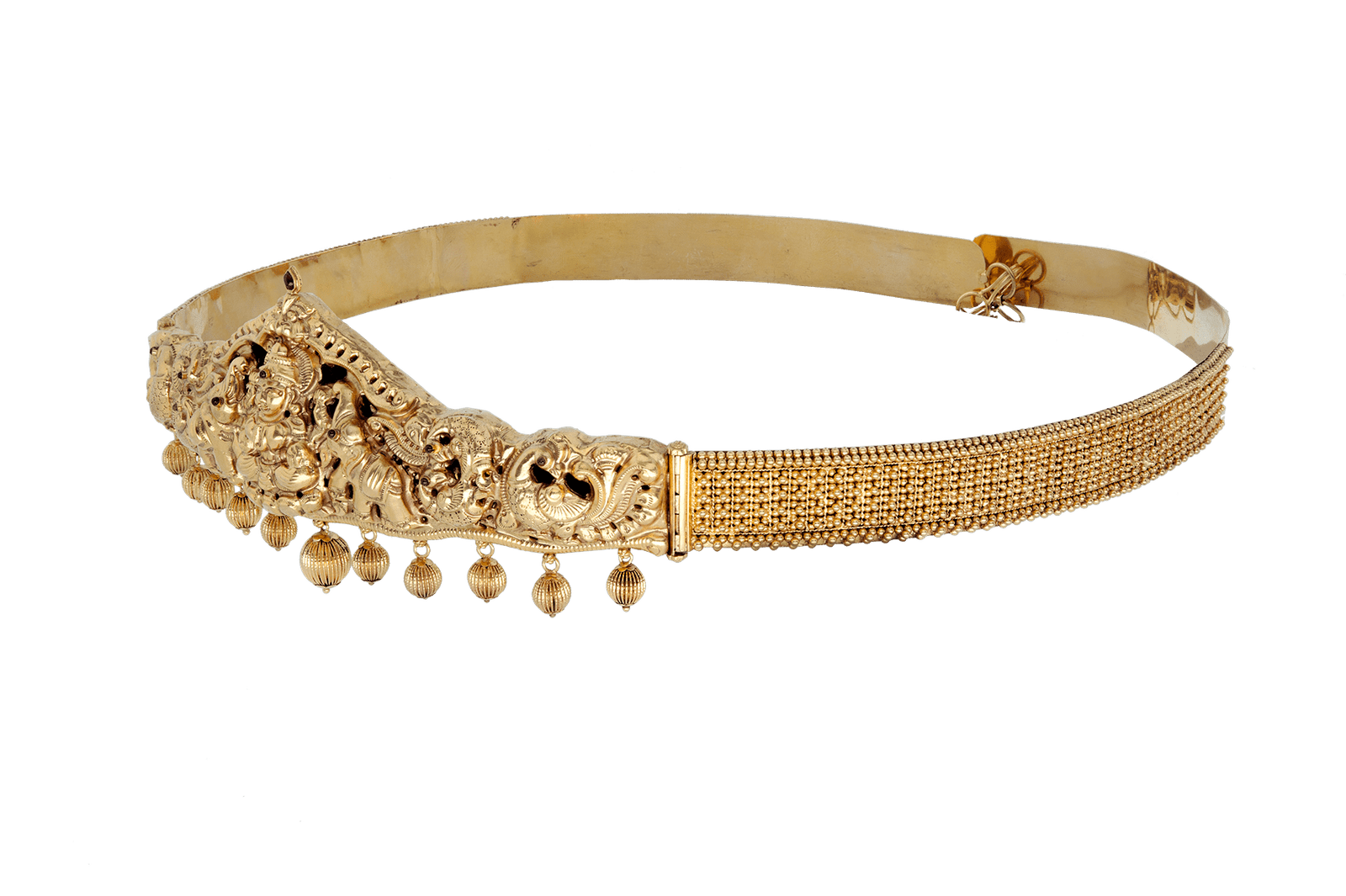 Waist Belt, Gold, Diamonds - Ramdas and Brothers Jewellers, Mumbai, Mangalore