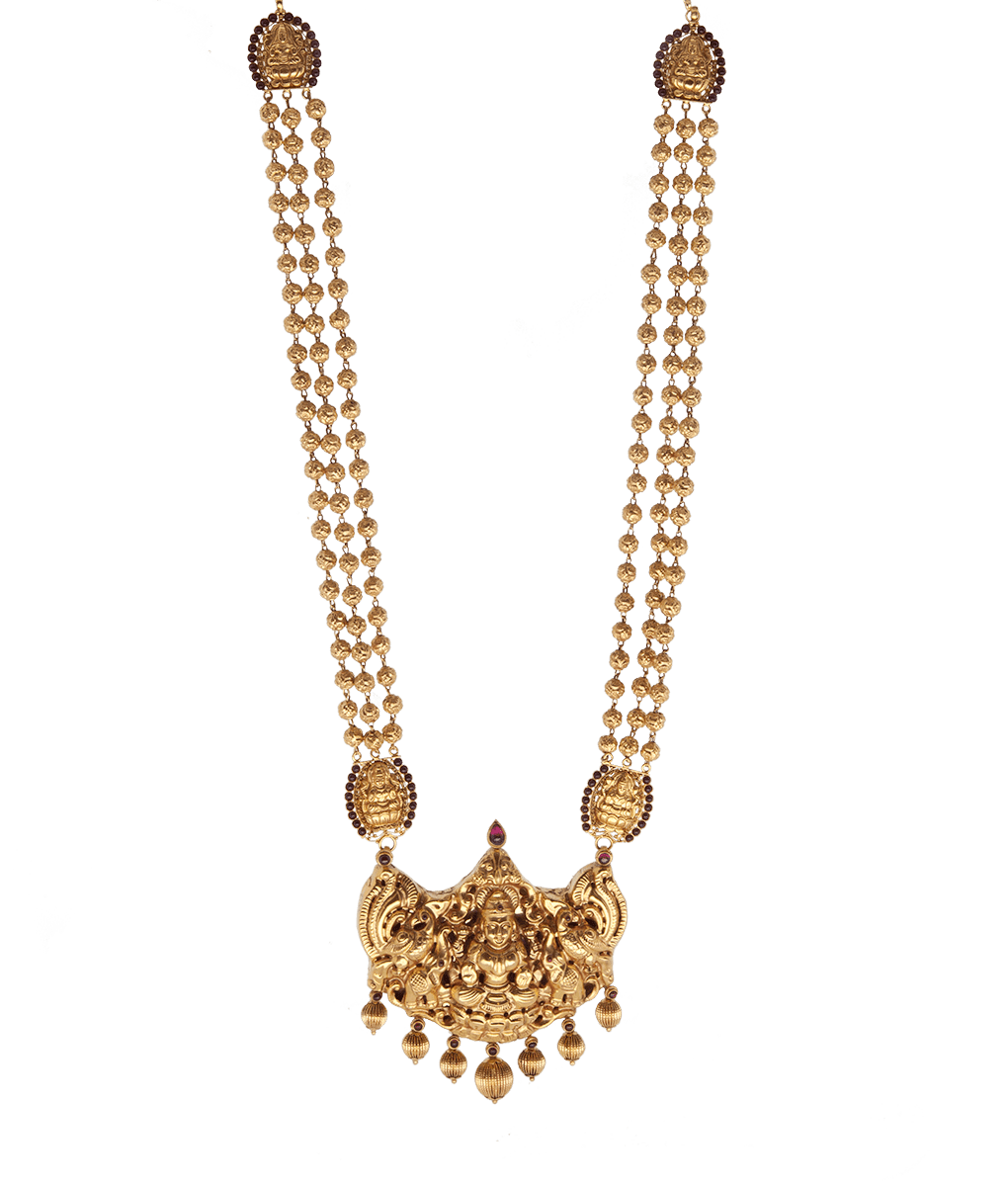Necklace, Laxmi Pendant - Ramdas and Brothers Jewellers, Mumbai, Mangalore